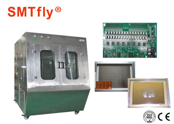 China Doppelter flüssiger Behälter-Ultraschall-PWB-Reiniger, Leiterplatte-Reinigungsanlage SMTfly-8150 fournisseur
