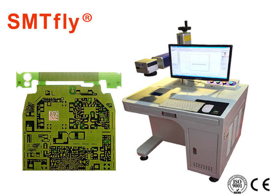 China Zuverlässiger Laser-Markierungs-Maschinen-PWB-Laserdrucker der Faser-20w mit der Luftkühlung, SMTfly-DB2A fournisseur